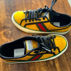 Nylon Gucci Off the Grid sneakers.